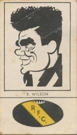 1954 Fyna Foods Victorian Football Caricatures #16 Bill Wilson Front